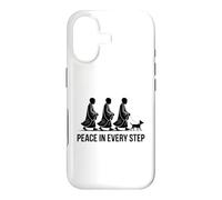 Zen Buddhist Monks Dog Walk Peace In Every Step Case for iPhone 17