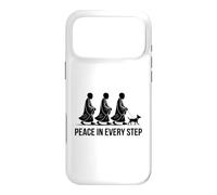 Zen Buddhist Monks Dog Walk Peace In Every Step Case for iPhone 17 Pro Max