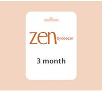 Zen By Deezer 3 Month Subscription Key FR