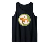 Zen Capybara Yin Yang Tank Top