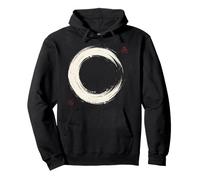 Zen Circle Enso Buddhism Meditation Yoga Japanese Culture Pullover Hoodie