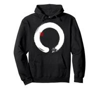 Zen Circle Japanese Culture Traditional Asian Artwork Pullover Hoodie