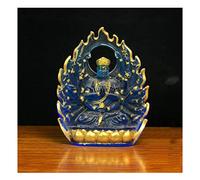 Zen Decoration Glass Thousand-Handed Buddha Lotus Seat Ornament Home Entrance Enshrining Old Buddha Statues Buddah Decoration