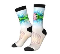 Zen Design Butterfly Print 3d Adult Unisex Socks Tall,Long Socks Ankle Length Socks, Everyday Use Occasions