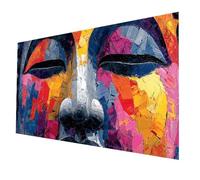 Zen Diamond Art Kits Adults Abstract Diamond Painting, 5D DIY Crystal Art Kits for Adults, Full Drill Painting by Numbers 40x80 Inch, Rhinestone Cross Stitch Embroidery Crafts for Home Decor model1001