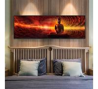 Zen Diamond Art Kits for Adults, 31.4x82.6 Inch/80x210 cm Large Dimond Picture Art for Wall Decor, Dream Diamond Painting Kit for Kids/Beginners, DIY 5D Diamond Painting Cross Stitch for Home Decor