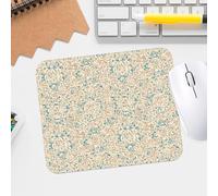 Zen Doodle Premium-Textured Waterproof Mouse Pad - Non-Slip Rubber Base - Durable Stitched Edge - Smooth Surface - Washable Desk Mousepad for Gaming and Office