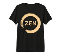 Zen Enso Circle Mindfulness Meditation Symbol Art Premium T-Shirt
