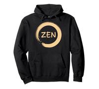 Zen Enso Circle Mindfulness Meditation Symbol Art Pullover Hoodie