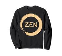 Zen Enso Circle Mindfulness Meditation Symbol Art Sweatshirt