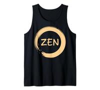 Zen Enso Circle Mindfulness Meditation Symbol Art Tank Top