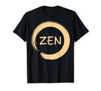 Zen Enso Circle Mindfulness Meditation Symbol Art Value Graphic T-Shirt