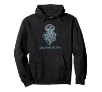 Zen Enthusiast Going With The Flow Meditation Mindfulness Pullover Hoodie