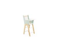 Zen FSC Wood Highchair-Pretend Play Toy-Accessory for Dolls up to 42 cm-3 Years +, J05901, Green
