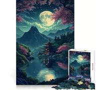 Zen Gardens 1000-piece Jigsaw Puzzles Logical Skill Mindful Leisure Precise Join Thoughtful Gift (38x52cm)
