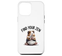 Zen Guinea Pig Meditating Calm and Relaxed Case for iPhone 12 Pro Max