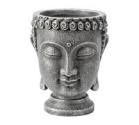 Zen Head Flower Pot Buddha Design Planter Round Model with Drain