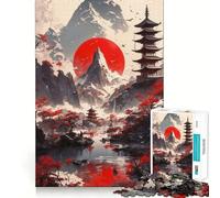 Zen Horizons Jigsaw Puzzles 1000 Mind Skill Play Premium Laser Cut Quality Quiet Time Mind Exercise at Home (38x26cm)