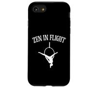 Zen In Flight, Aerial Hoop Aerialist, Aerial Yoga Gifts Case for iPhone SE (2020) / 7/8