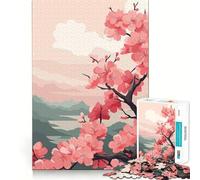 Zen Japanese Landscape 1000 Piece Jigsaws for Adults Mind Train Fun Premium Laser Cut Quality Relaxing Indoor Group Activity (38x52cm)