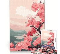 Zen Japanese Landscape 1000 Pieces Jigsaw Puzzles for Adults Strategic Think Pleasant Downtime Clean Cut Winter Gift (38x26cm)