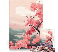 Zen Japanese Landscape Teenagers Puzzles 1000 Piece Jigsaws Memory Boost Unwind Easily (38x52cm)