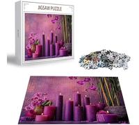 Zen Jigsaw Puzzle 2025 Puzzle 1000 Pieces, Jigsaw Puzzles for Adults 1000 Piece Flower Wooden Puzzles for Adults, Challenging Game Toys Jigsaws for Wall Decoration and Gifts 2025 Christmas H-7652