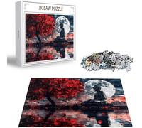 Zen Jigsaw Puzzle 2025 Puzzle 1000 Pieces, Jigsaw Puzzles for Adults 1000 Piece Landscape Wooden Puzzles for Adults, Challenging Game Toys Jigsaws for Wall Decoration and Gifts 2025 Christmas H-7787