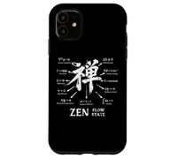Zen Kanji Japan Meditation Symbol Japanese Souvenir Case for iPhone 11
