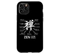 Zen Kanji Japan Meditation Symbol Japanese Souvenir Case for iPhone 11 Pro
