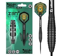 Zen Kensho Darts - 90% Tungsten Steel Tip Dart Set - Professional Flights Made in New Zealand
