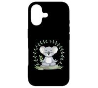 Zen Koala Meditating With Eucalyptus In Nature Case for iPhone 17