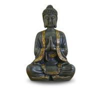 zen 'Light big statue Buddha mediation, resin, Bonze, 37.5x 15 x 24 cm