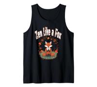 ZEN LIKE A FOX spirituality meditation yoga for spiritual Tank Top