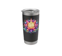 Zen Lotus Mindful Meditation Stainless Steel Insulated Tumbler