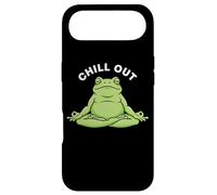 Zen Meditating Frog Mindfulness Yoga Graphic Case for iPhone Air