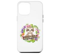 Zen Meditating Sloth Breathe Mindfulness Compassion Kindness Case for iPhone 12 Pro Max