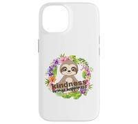 Zen Meditating Sloth Breathe Mindfulness Compassion Kindness Case for iPhone 14