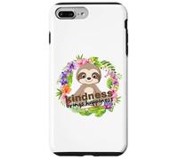 Zen Meditating Sloth Breathe Mindfulness Compassion Kindness Case for iPhone 7 Plus/8 Plus