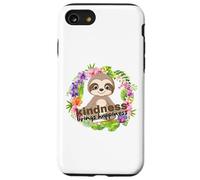 Zen Meditating Sloth Breathe Mindfulness Compassion Kindness Case for iPhone SE (2020) / 7/8