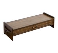 Zen Meditation Altar Table, Buddha Shrine Altar Table, Home Incense Altar, Guanyin Worship Platform, Buddha Altar With Shrine, Buddha Statue Display Pedestal(Single,Length: 69cm/27.2in)