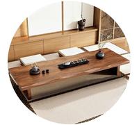 Zen Meditation Altar Table - Low Kang Table for Living Room, Tea Space, Reception - 55.1"x23.6"x13.7" - Perfect for Mindfulness and Relaxation