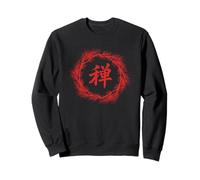 Zen Meditation Pine Wreath Sweatshirt