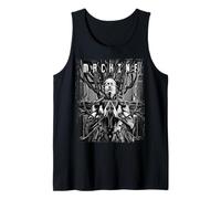 Zen Meditation SciFi Yoga Cyborg Science Fiction Machine Tank Top