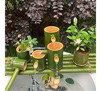 Zen Meditation Water Fountain - Indoor Cascading Stone Feature with Pump, Light, and Spout for Home or Office Décor - Portable Garden Gift