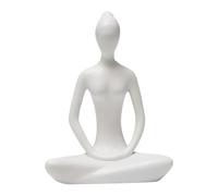 Zen Meditation Yoga Pose Statue Figurine - Abstract Art Home Decoration, Resin Yoga Figure Decor for Yoga Statues