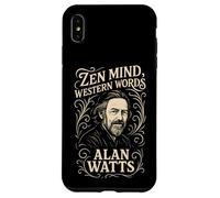 Zen Mind Western Words Alan Watts Quote Wisdom Case for iPhone XS Max