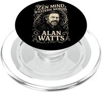 Zen Mind Western Words Alan Watts Quote Wisdom PopSockets PopGrip for MagSafe