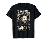 Zen Mind Western Words Alan Watts Quote Wisdom T-Shirt