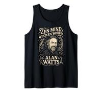 Zen Mind Western Words Alan Watts Quote Wisdom Tank Top